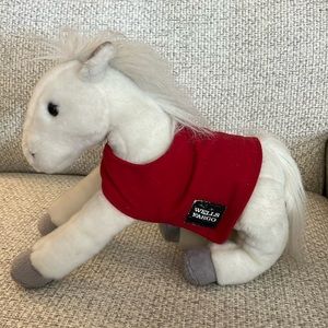 2011 WELLS FARGO Legendary Snowflake Pony Horse Plush
